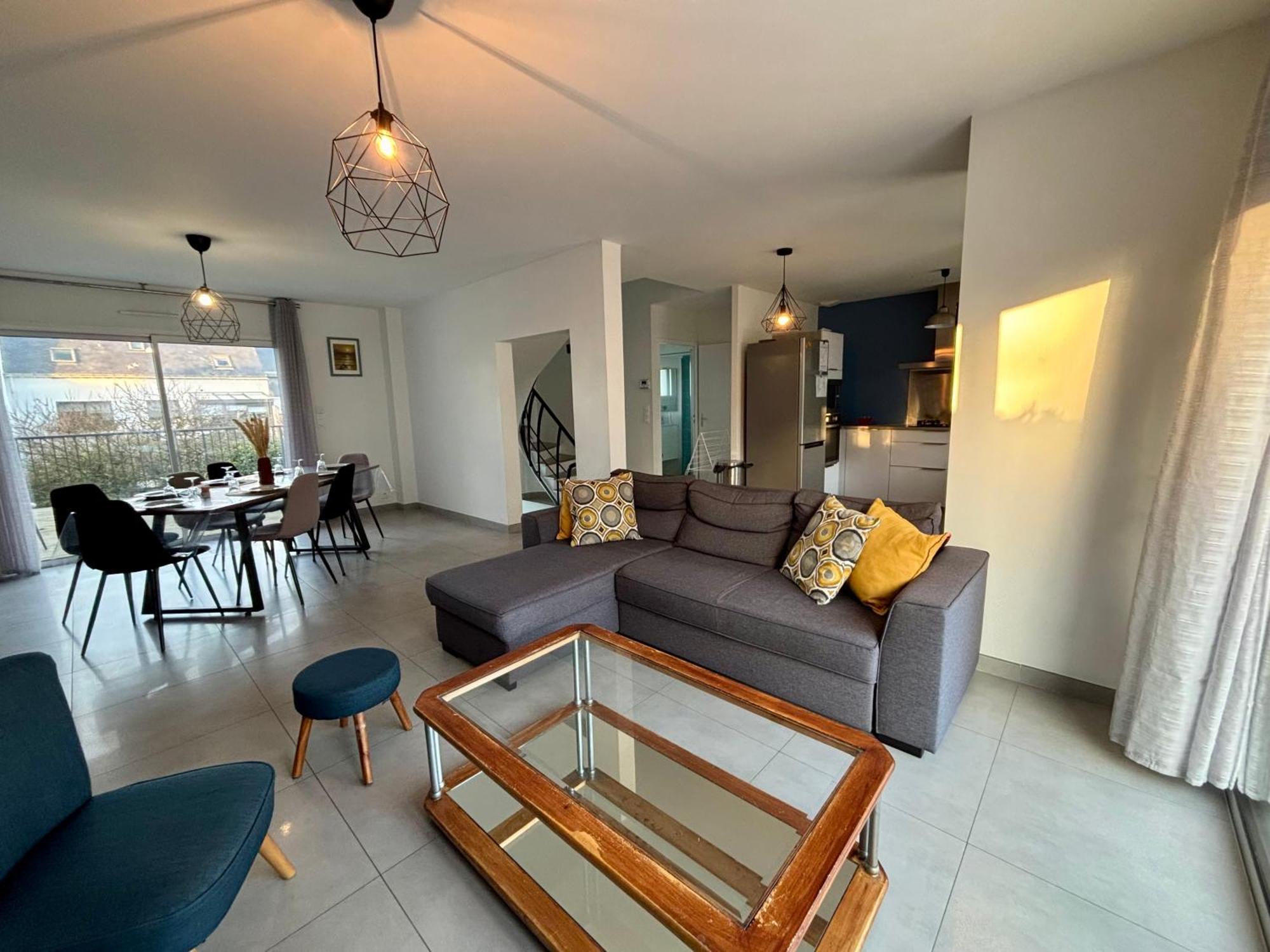 Maison contemporaine refaite à neuf - À 50M de l'océan Ploemeur Esterno foto